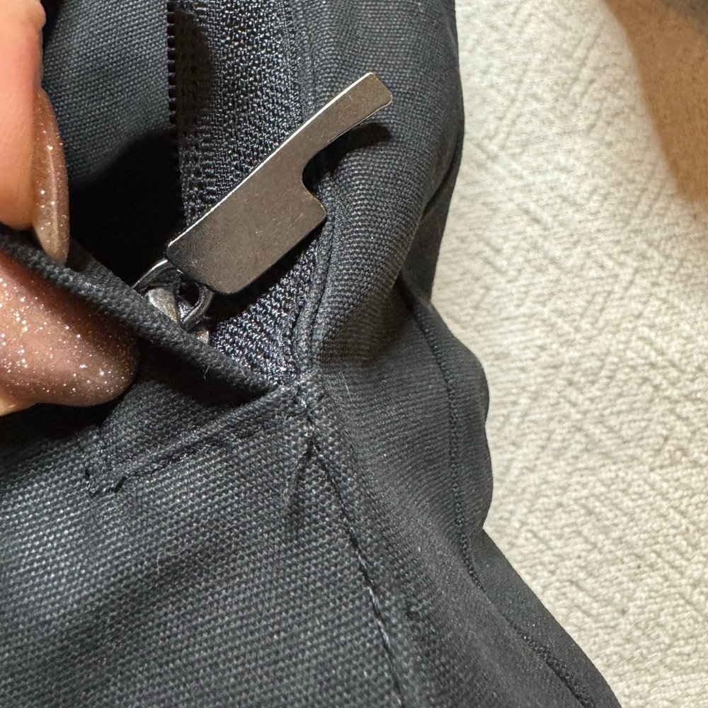 Distorted People Men’s Black Waxed Canvas Hooded Parka Jacket M - Picture 7 of 13